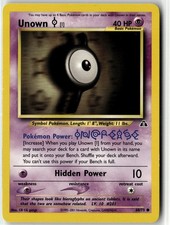 Unown I [1st Edition] #68 Prices | Pokemon Neo Discovery | Pokemon Cards