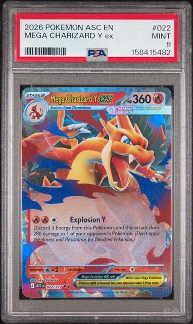 Mega Charizard Y ex #22 (Ascended Heroes)
