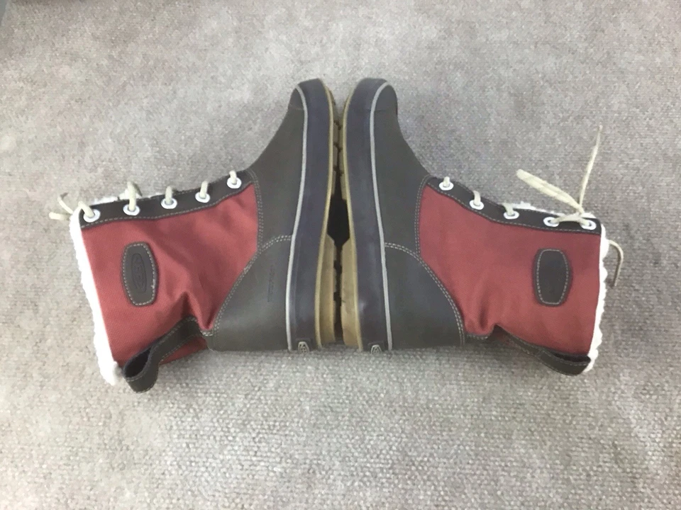 Botas de invierno Keen Elsa para mujer talla 8 rojo granate/marrón 1017960 forradas de piel sintética Foto 4 de 4
