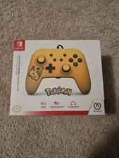 Nintendo Switch PowerA Pokémon Pikachu Enhanced Wired Controller New Sealed Box