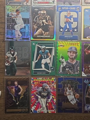 HUGE SPORTS CARD LOT Rc Vets Hof NUMBERED Refractor Color All Cards Shown #7 - Picture 5 of 5