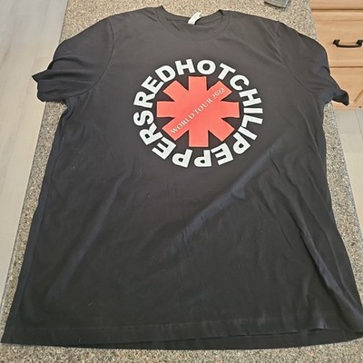 Red Hot Chili Pepper Unlimited Love World Tour 2022 Men's Black T