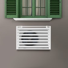 Protective Fence Cover For Air Conditioner Outdoor Units, Privacy Screen For A/c