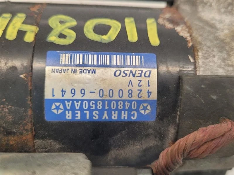 Jeep Wrangler 2009 2010 2011 motor de arranque de 3,8 L 09 10 11   Foto 3 de 4