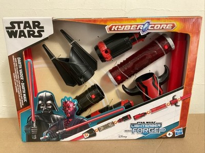 Star Wars Lightsaber Forge Kyber Core Darth Vader/Darth Maul Lightsabers New