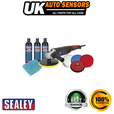 Sealey 180 mm Profi Polier- & Compoundierset 1100 W/230 V CPK05