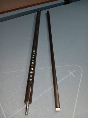 EVO X-Force Carbon Break Cue, Never Give up, Radial