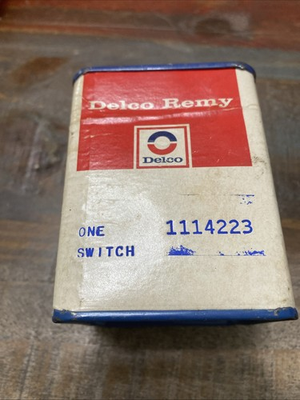 #ad #ad ‘NOS’... GM Delco Remy ‘Starting Solenoid’ ... GM #1114223 ... Made in USA $35.00