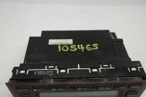 00- 04 TOYOTA AVALON TEMPERATURE CONTROL W/O SEAT HEATER WOODGRAIN - Picture 5 of 12