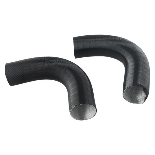 Multi Purpose 60mm Ducting Set for Diesel Heaters Y Piece Vent Outlet Hose Clip - Picture 12 of 19