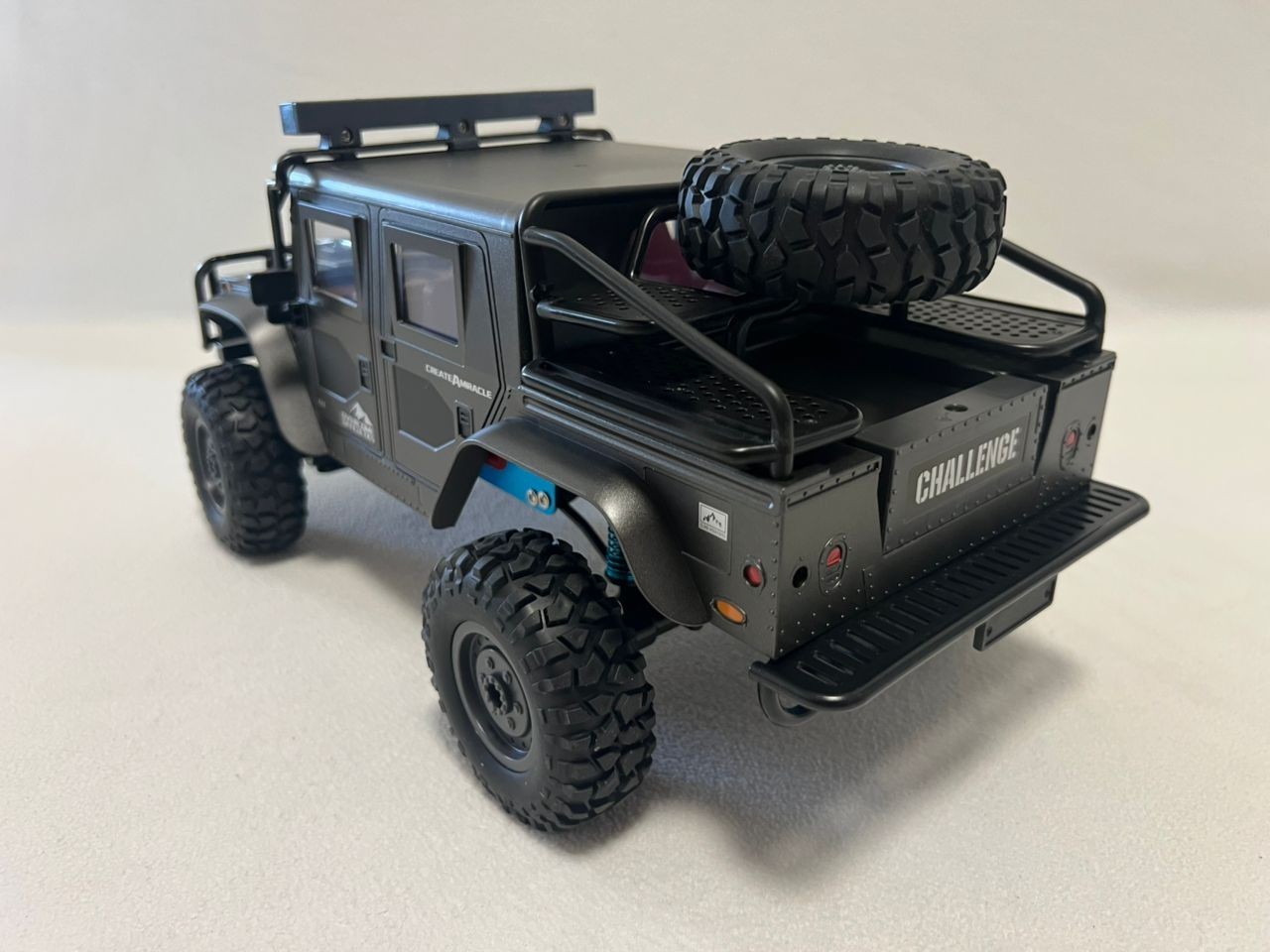 RC 1/12 HUMMER Humvee H1 Pick Up  2-Speed 4X4 4WD *RTR*