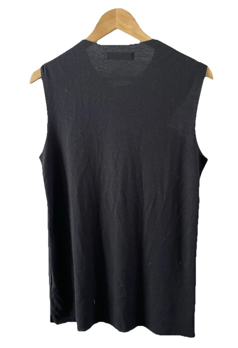 Vintage 2000 SS Raf Simons Pieced Sleeveless Tee Size 50 Very Rare