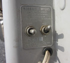 older Robbins and Myers 18 in. portable exhaust fan, all metal — photo 3
