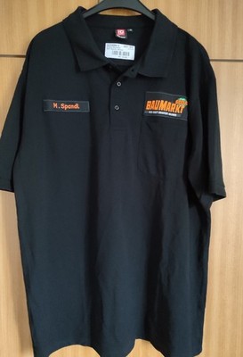Herren Poloshirt, schwarz, Pro wear, bestickt, Gr. XXL Neu
