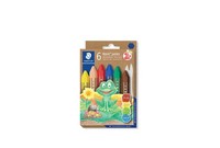 Staedtler 224 C6 Staedtler Wachsmalkreide Noris Junior, 6Er Kartonetui