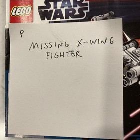 LEGO Star Wars: X-Wing Yavin 4, 9677 w Mini Figure, Planet, Instructions