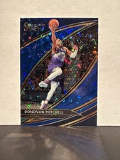 ‼️ 2019-20 Panini Select Prizm Blue Disco Donovan Mitchell #294 Utah Jazz 01/25 