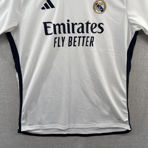 Adidas Real Madrid Jersey 23/24 Adult Large White Home Soccer Mens Custom - Picture 4 of 19