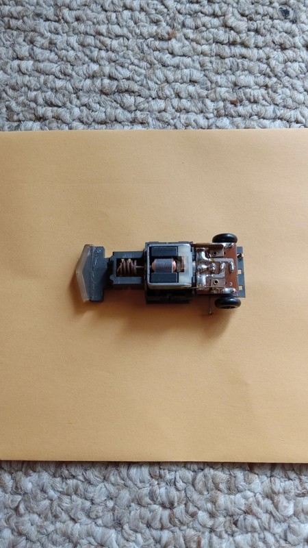 Vintage Tyco/TCR Slotless Car Chassis - parts or repair