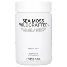 Sea Moss, Wildcrafted, 120 Capsules