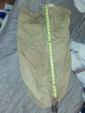 WWII U.S. Army Duffel Bag With Shipping Tag.