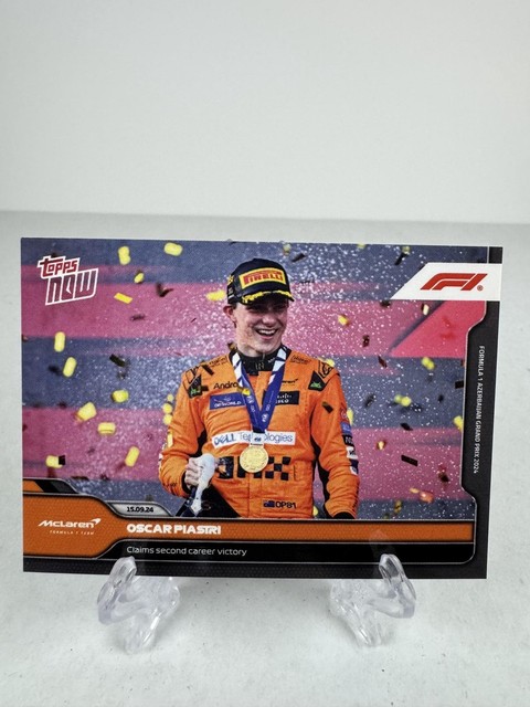 2024 Topps Now Formula 1 #053 Oscar Piastri