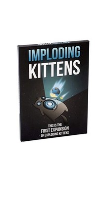 Imploding Kittens die erste Erweiterung von Exploding Kittens UK-Bestand.