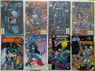 Lobo DC Comics Collection  With Loco, Bloodlines Annual, Lobocop, Vs Superman