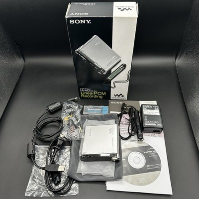 Sony MZ-RH1 Hi-MD Walkman Portable MD Recorder Tested Working