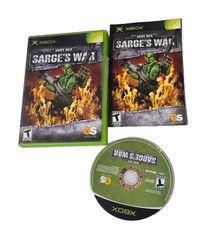 Army Men Sarge's War (Microsoft Xbox) - Complete with CD, Case & Manual VINTAGE