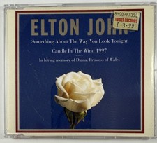 Elton John Candle in the Wind CD 1997, Tribute to Diana, Princess of Wales