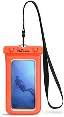 CaliCase Extra Large Waterproof Floating Phone Pouch - IPX8 Case | with Lanyard