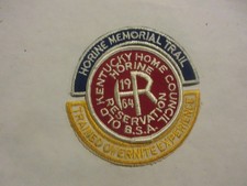 Camp Horine Reservation 1964 Patch Old Kentucky Home Council With Segments
