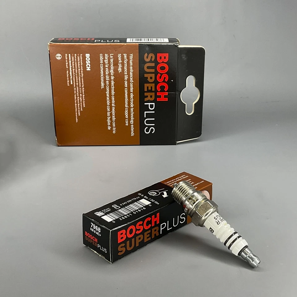 Bujías BOSCH Super Plus 8 piezas para GMC V3500 Pontiac Ventura Chevy C10 Foto 3 de 4