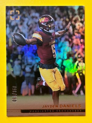 2025 Panini Photogenic Jayden Daniels Bronze 099/150 Washington Commanders #24
