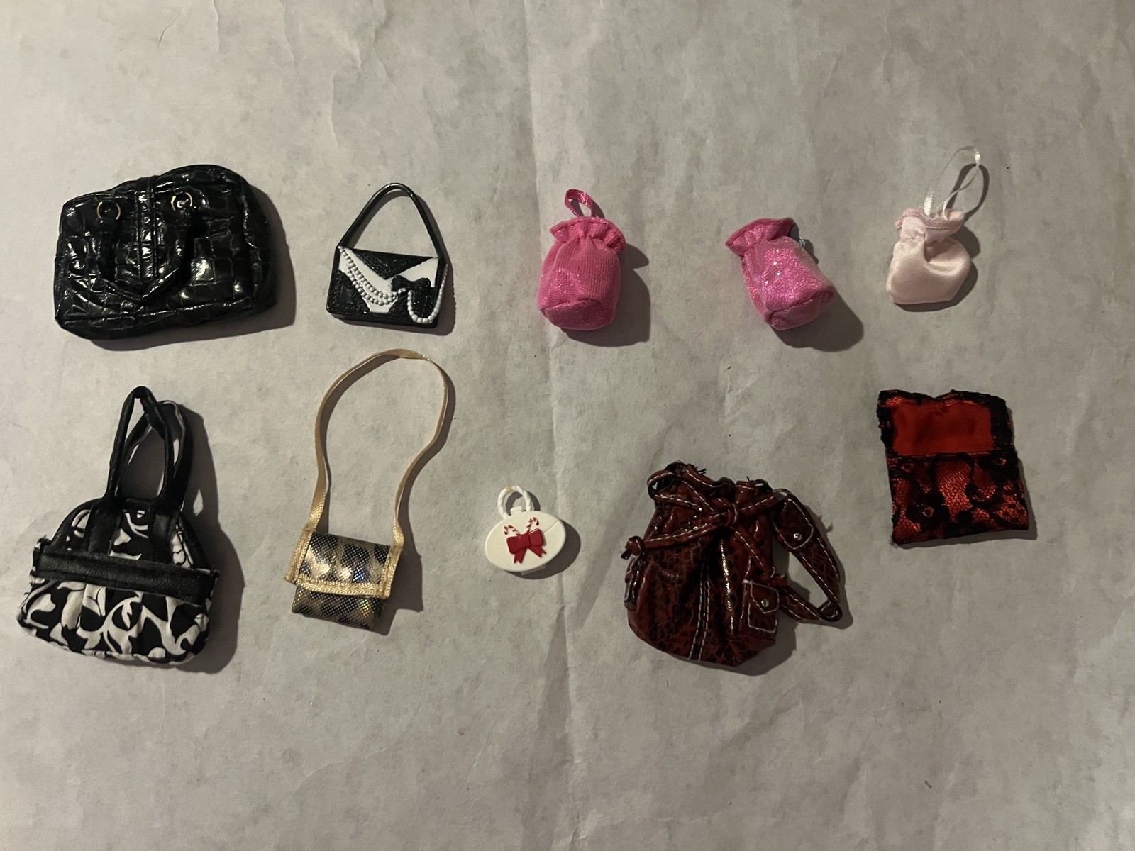Barbie / Doll 10 Purses (16)