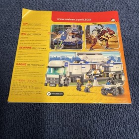 LEGO Space Police 3 5971 Gold Heist Open Box Sealed Bags New