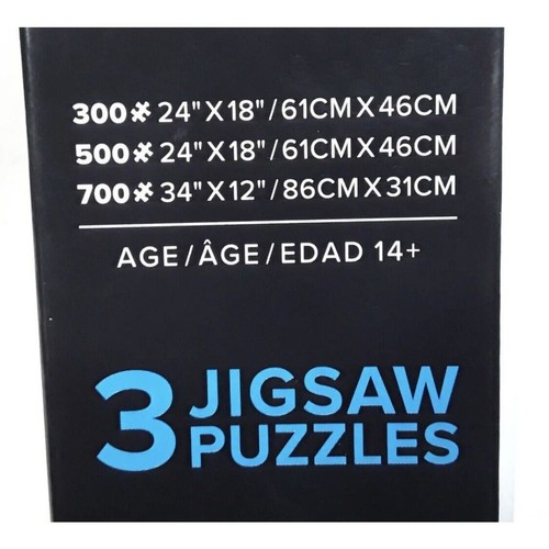 Disneys The Nightmare Before Christmas 3 Jigsaw Puzzles 300 500 700 Pieces New - Picture 2 of 8