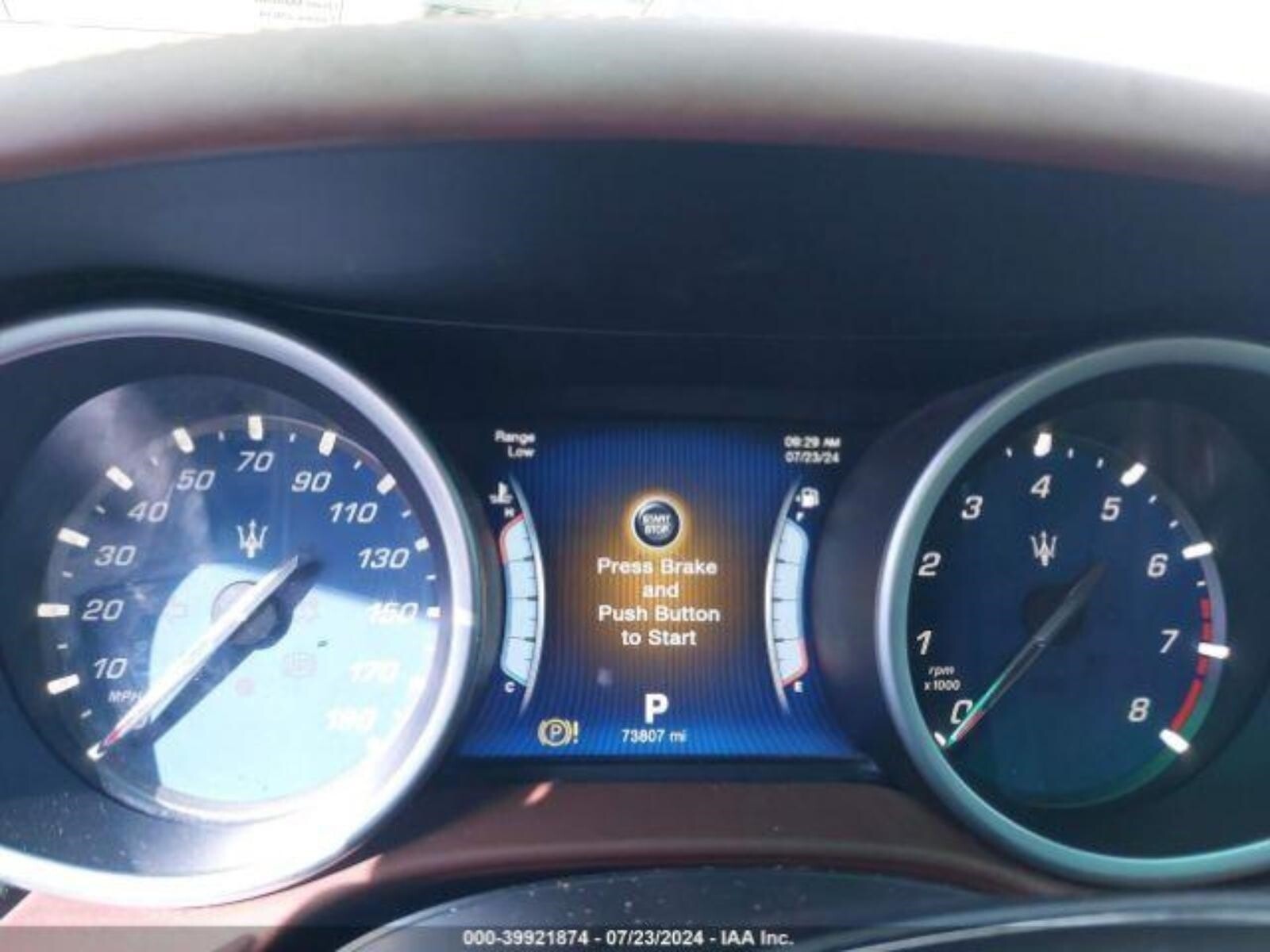 73K Mile MASERATI GHIBLI 3.0L TWIN TURBO SQ4 AWD ZF 8-SPEED Automatic AT Transm