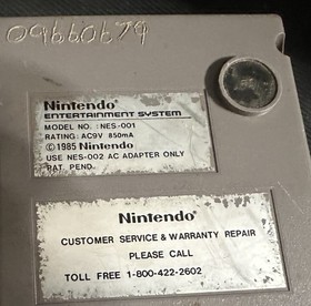 Nintendo Entertainment System NES Console -  (NES-001) (+Mario/Duck Hunt)