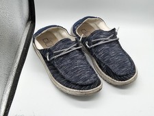 Hey Dude Women's Size 9 Wendy Sox Lace Up in Navy
