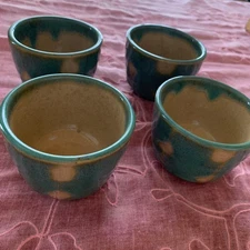 Mashiko ware soba choko 4ps