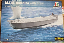 Italeri: M.T.M. Barchino with crew; scala 1/35; ottimo!!! da vedere!!!
