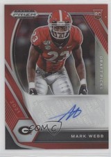 2021 Panini Prizm Draft Picks Red 32/199 Mark Webb #DPA-MAW Auto 1c47