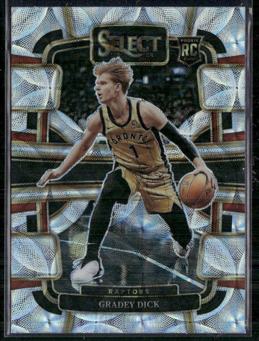2023-24 Panini Select Gradey Dick #90 Rookie Scope Prizms