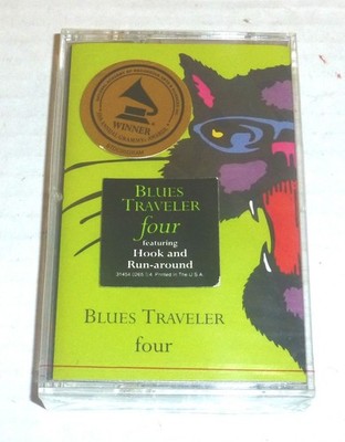 Blues Traveler: Four Featuring Hook and Run-Around Cassette (1994) NEW, Sealed