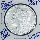 1887 O MORGAN SILVER DOLLAR AUTHENTIC HI GRADE U.S. MINT COIN RARE KEY DATE 4740