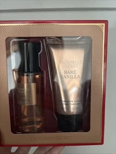 Victoria's Secret Bare Vanilla   Mini Fragrance Duo Gift Set + FREE SHIPPING