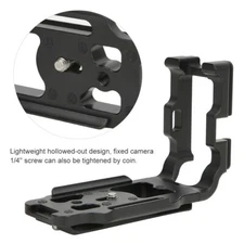 Alum L Plate QR L Handle Grip Bracket Tripod Holder fMount or Canon 5D2 5DII SLR