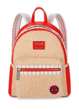 NWT Loungefly SpiderMan Faux Fur Mini Backpack